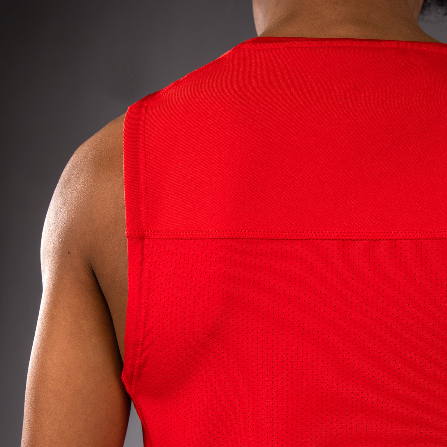 Venum Elite Football Camiseta de Compresión Sin Mangas para Fútbol Infantil - Rojo