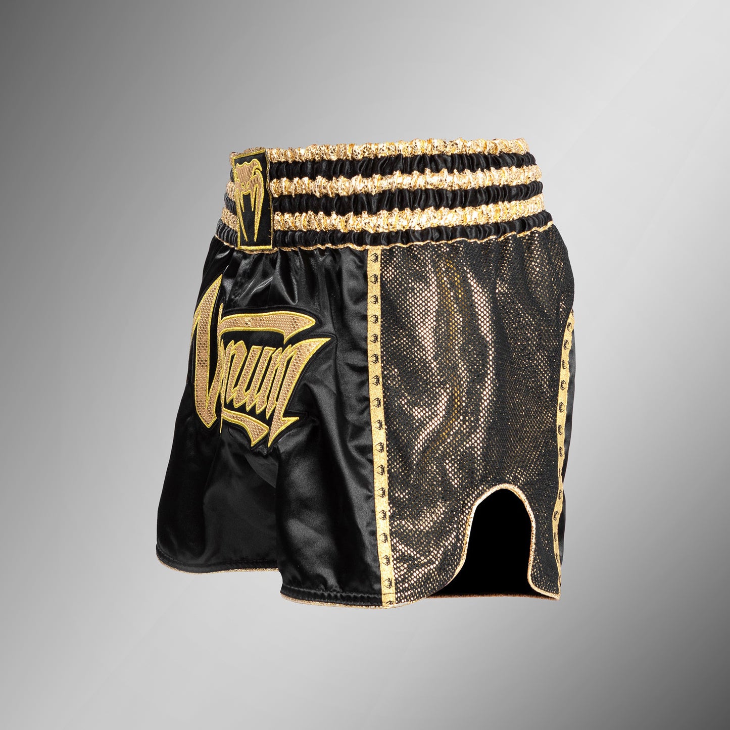 Pantalones Cortos de Muay Thai Venum Absolute 2.0 - Negro/Oro