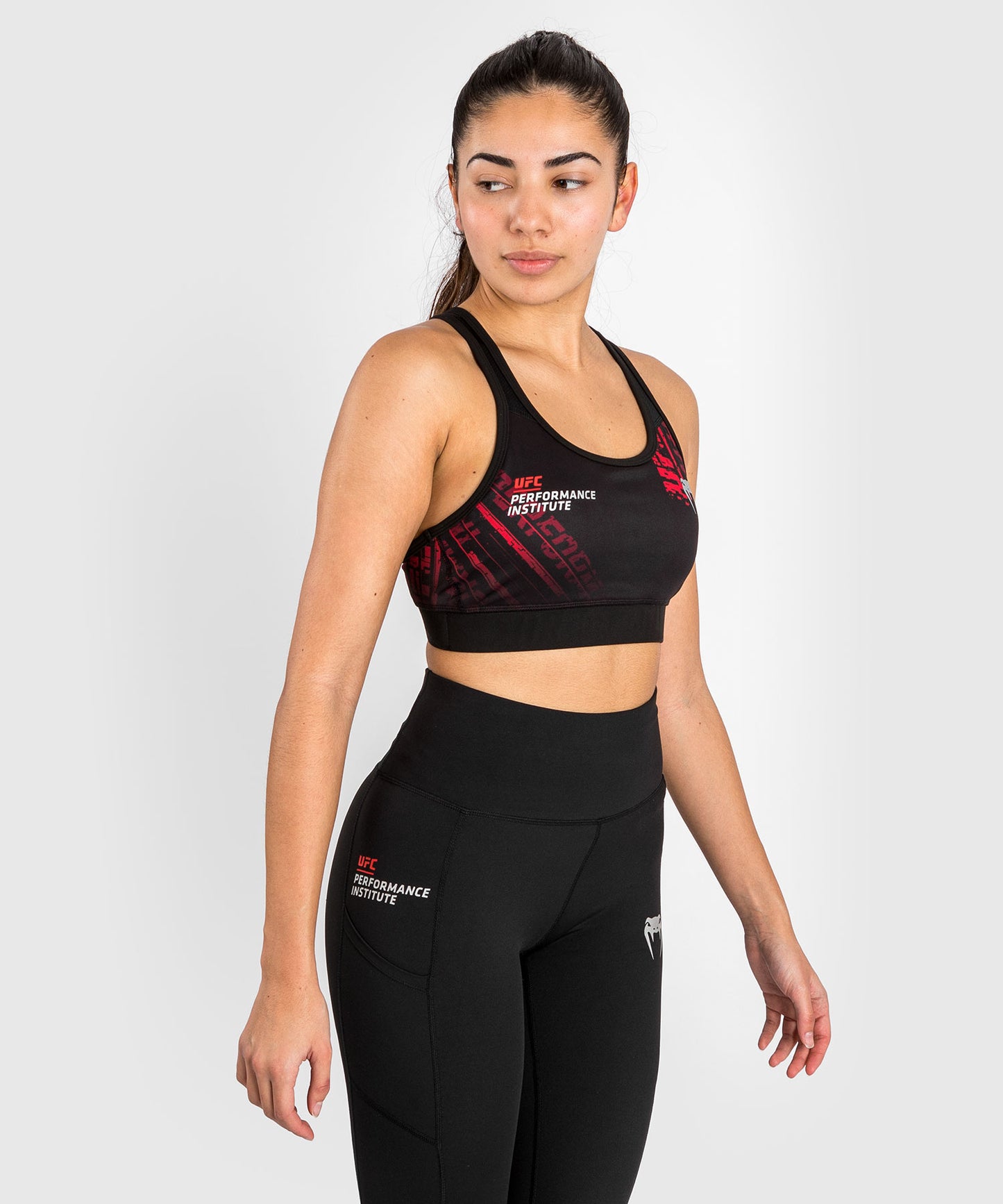UFC Performance Institute 2.0 Sujetador deportivo para mujer - Negro/Rojo
