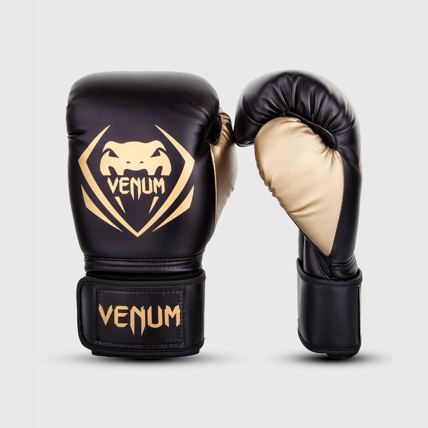 Guantes de Boxeo de Competición Venum  - Negro/Gold