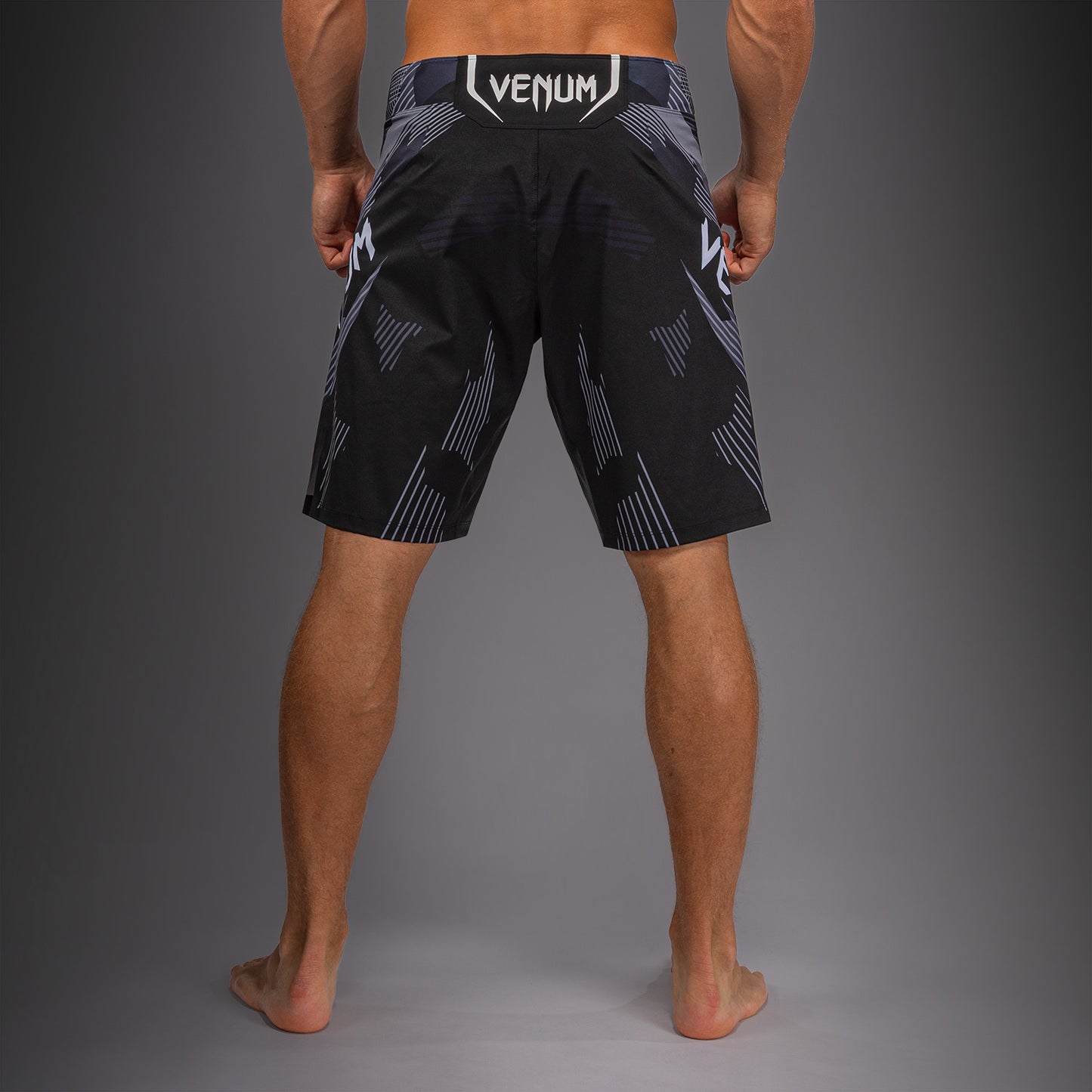 Venum No-Gi 6.0 Pantalón Corto de Combate - Negro/Blanco