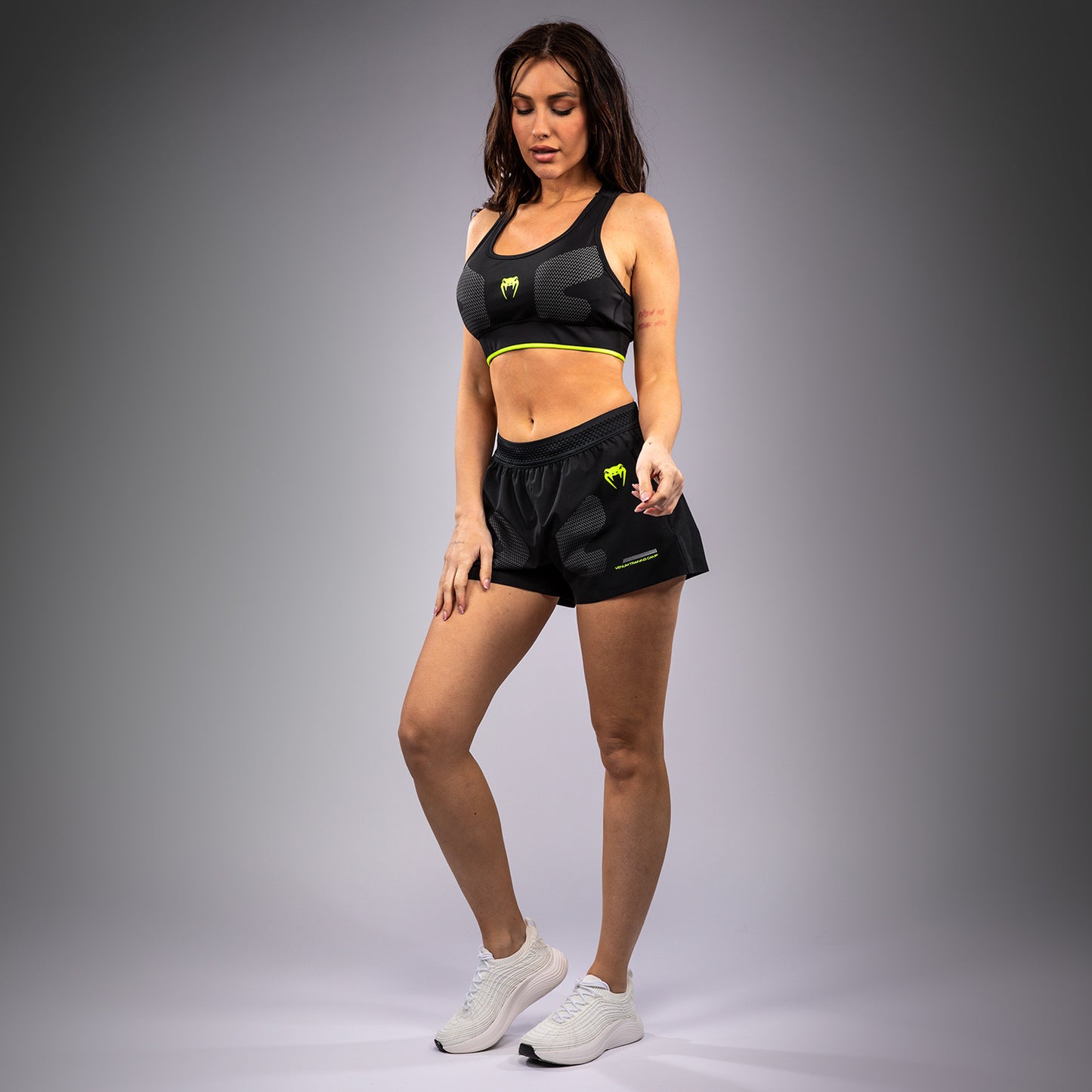 Venum Training Camp 4.0 Sujetador deportivo - Negro/Verde neón