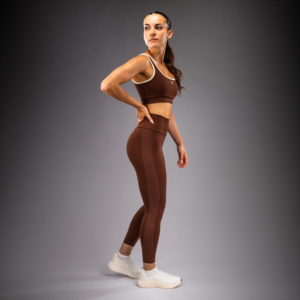 Venum Viper Mallas 7/8 para mujer - Marrón