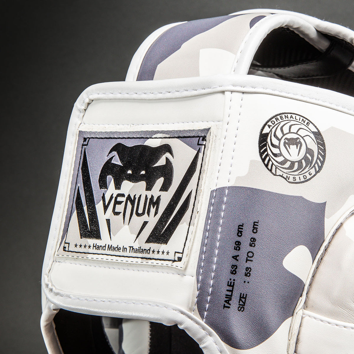 Venum Elite Camo Casco de Protección – Blanco/Gris Claro