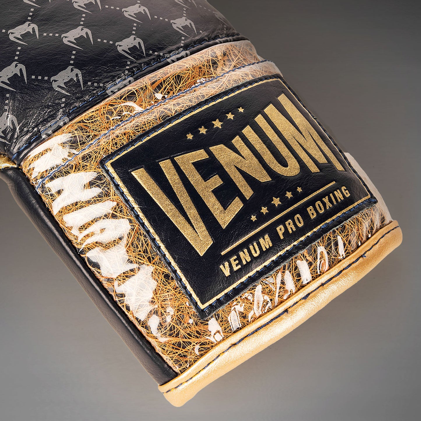 Guantes de boxeo Venum Coco Monogram Pro  - Azul pizarra