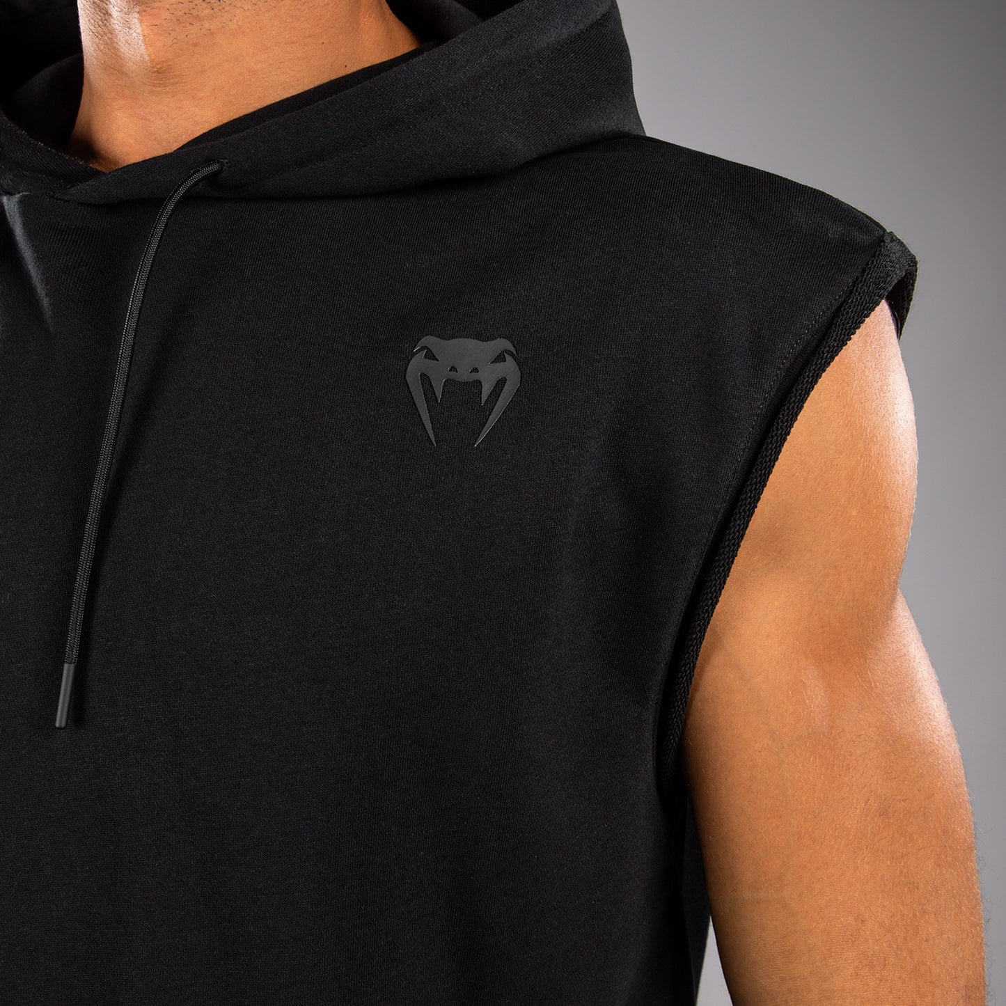 Venum Divide Sudadera con Capucha Sin Mangas - Negro