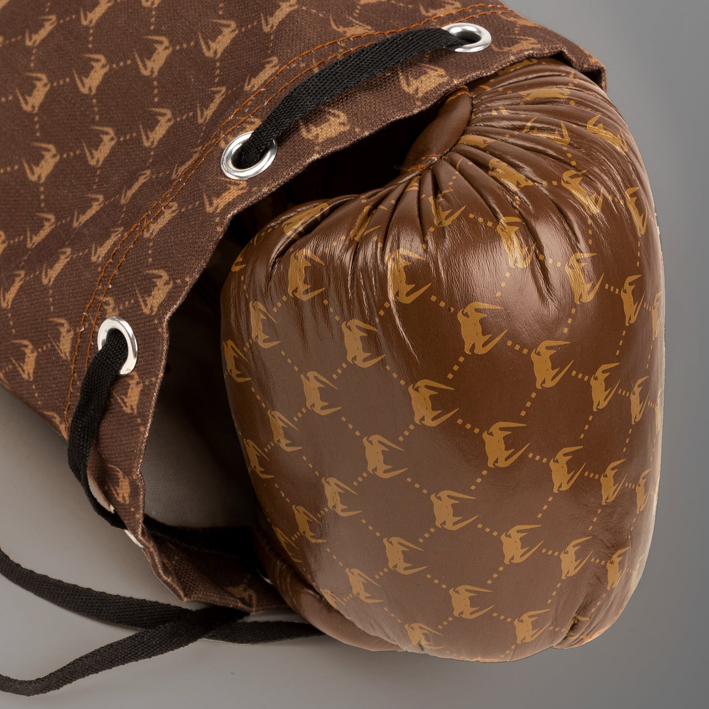 Guantes de boxeo Venum Coco Monogram Pro  - Marrón grisáceo
