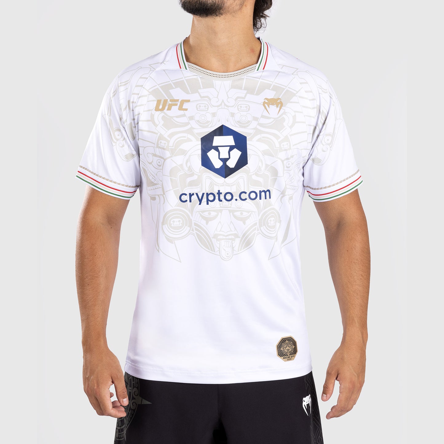Noche UFC by Venum Authentic Fight Night Camiseta Dry Tech Hombre - Blanco
