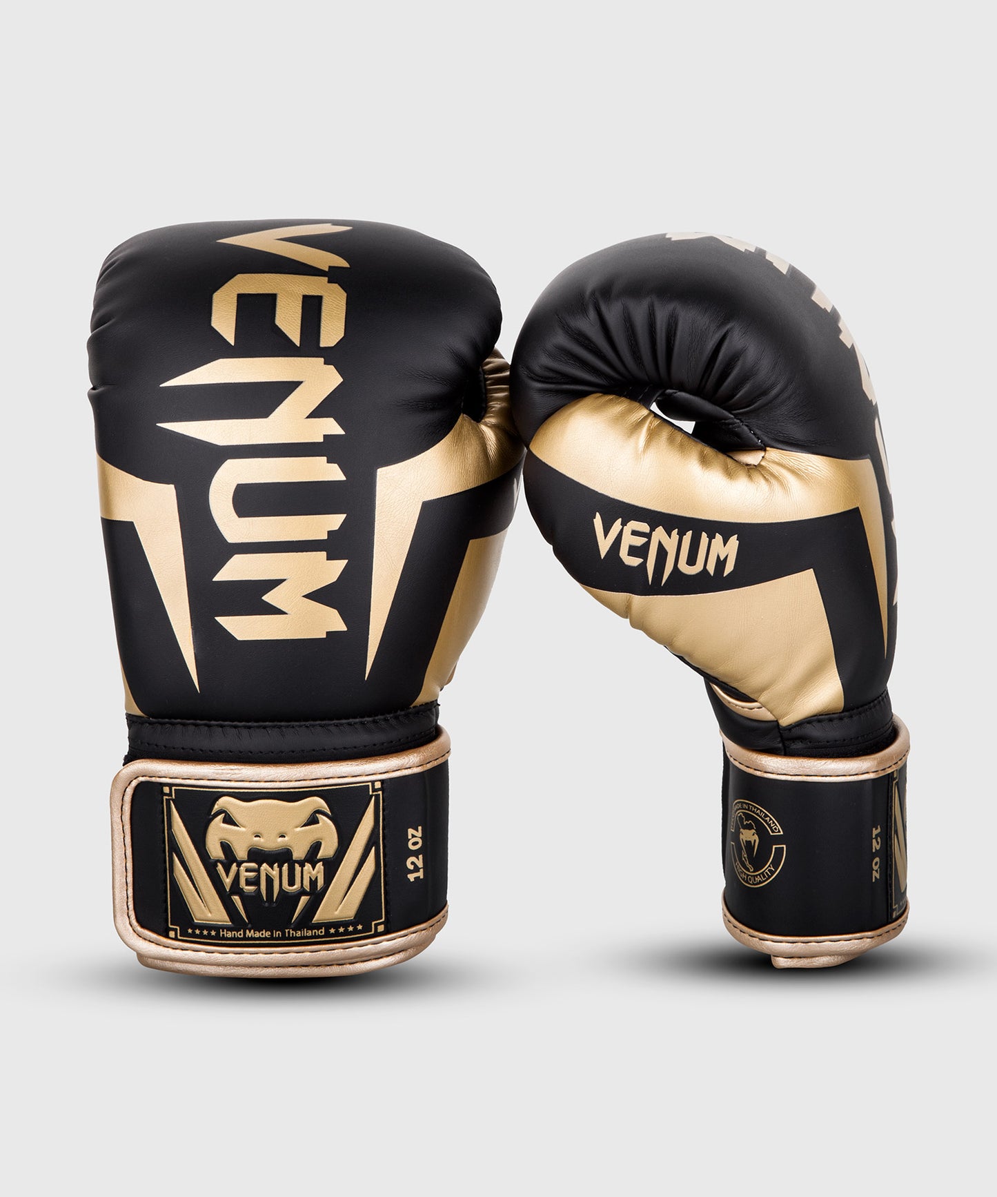 Guantes de Boxeo Venum Elite  - Negro/Oro