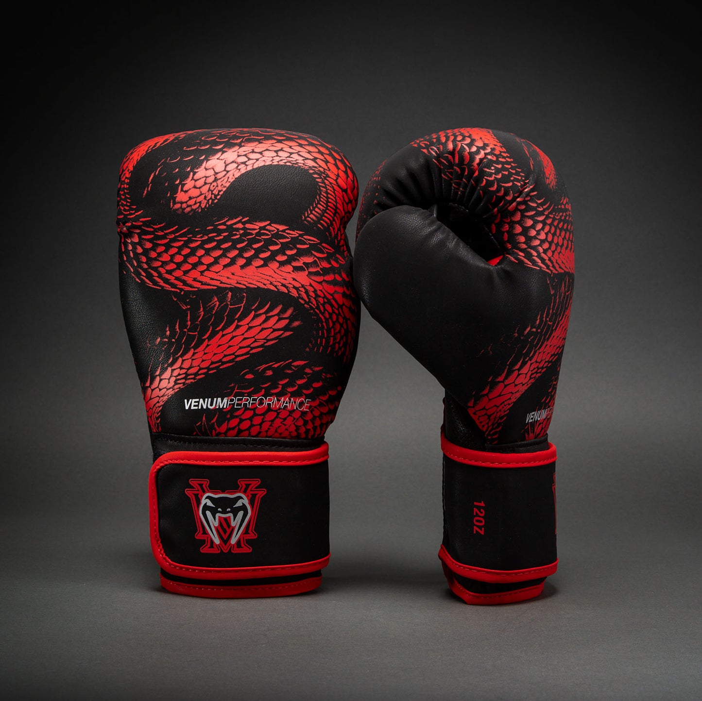 Venum Matupa Guantes de Boxeo - Negro/Rojo/Plata