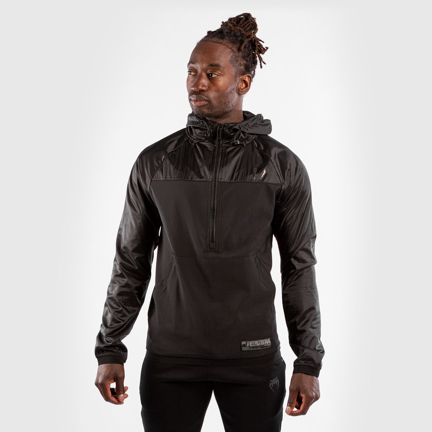 Sudadera con capucha Venum Laser XT - Negro/Negro