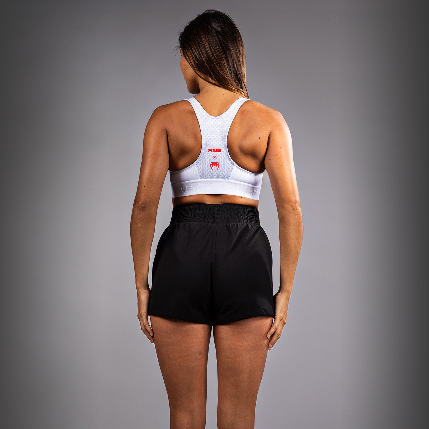 Venum x RWS 2.0 Sujetador Deportivo Mujer – Blanco/Rojo