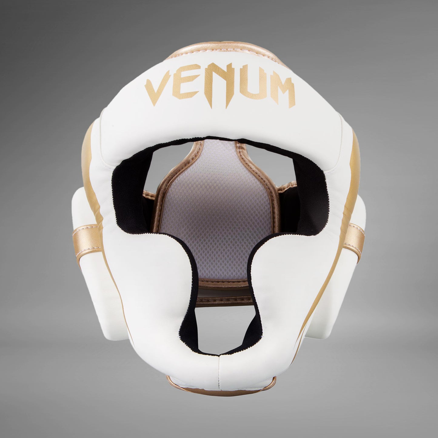 Casco Venum Elite - Blanco/Oro