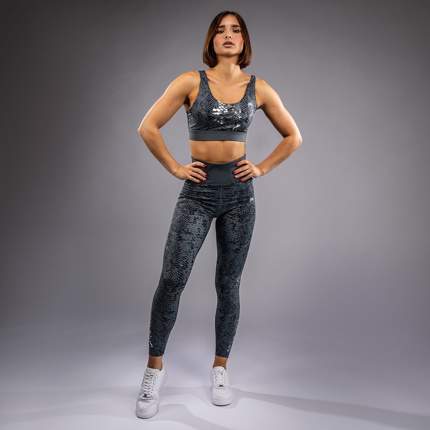 Venum Amazonia Sujetador deportivo para Mujer - Gris Oscuro