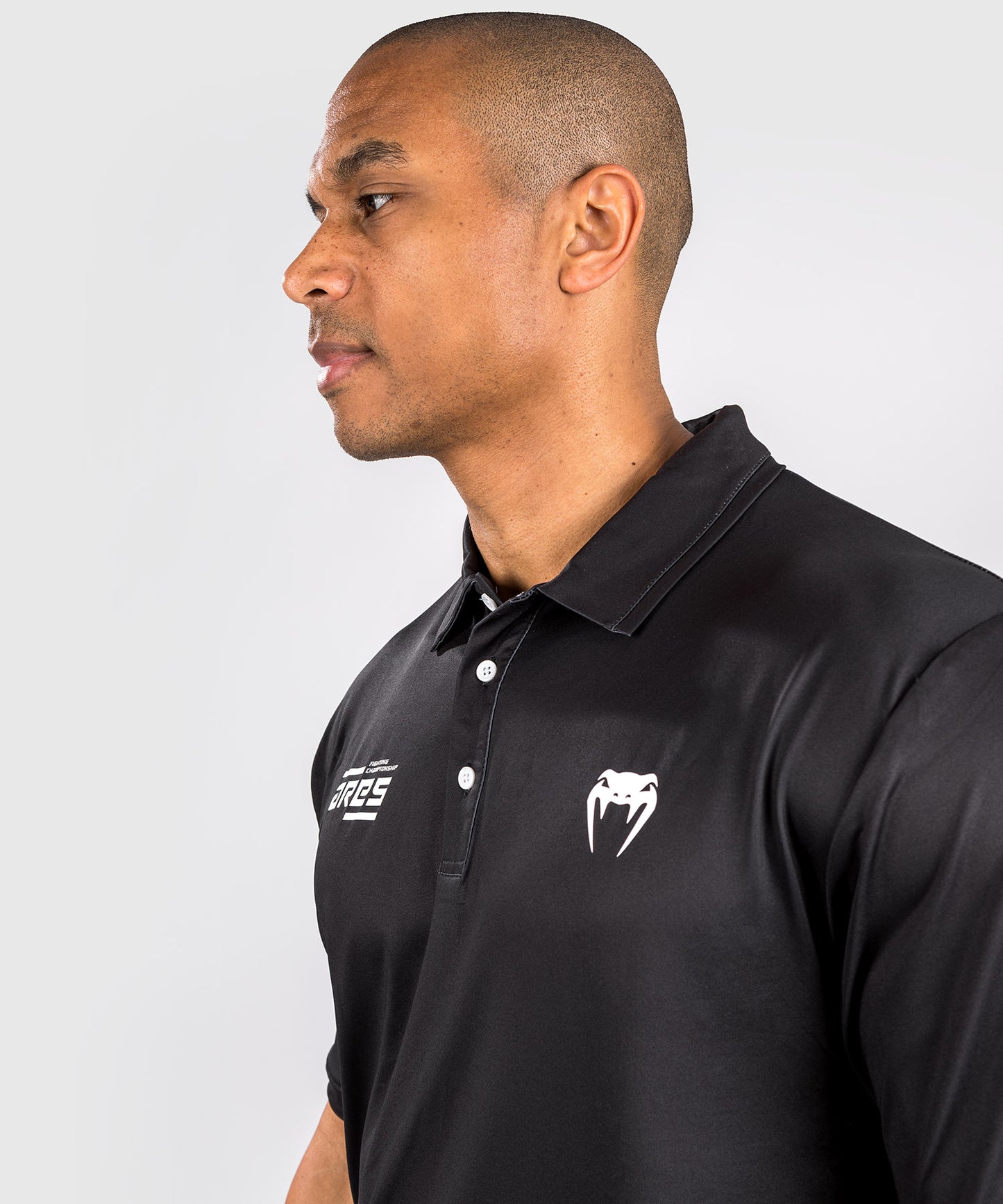 Venum x Ares Polo Dry Tech - Negro