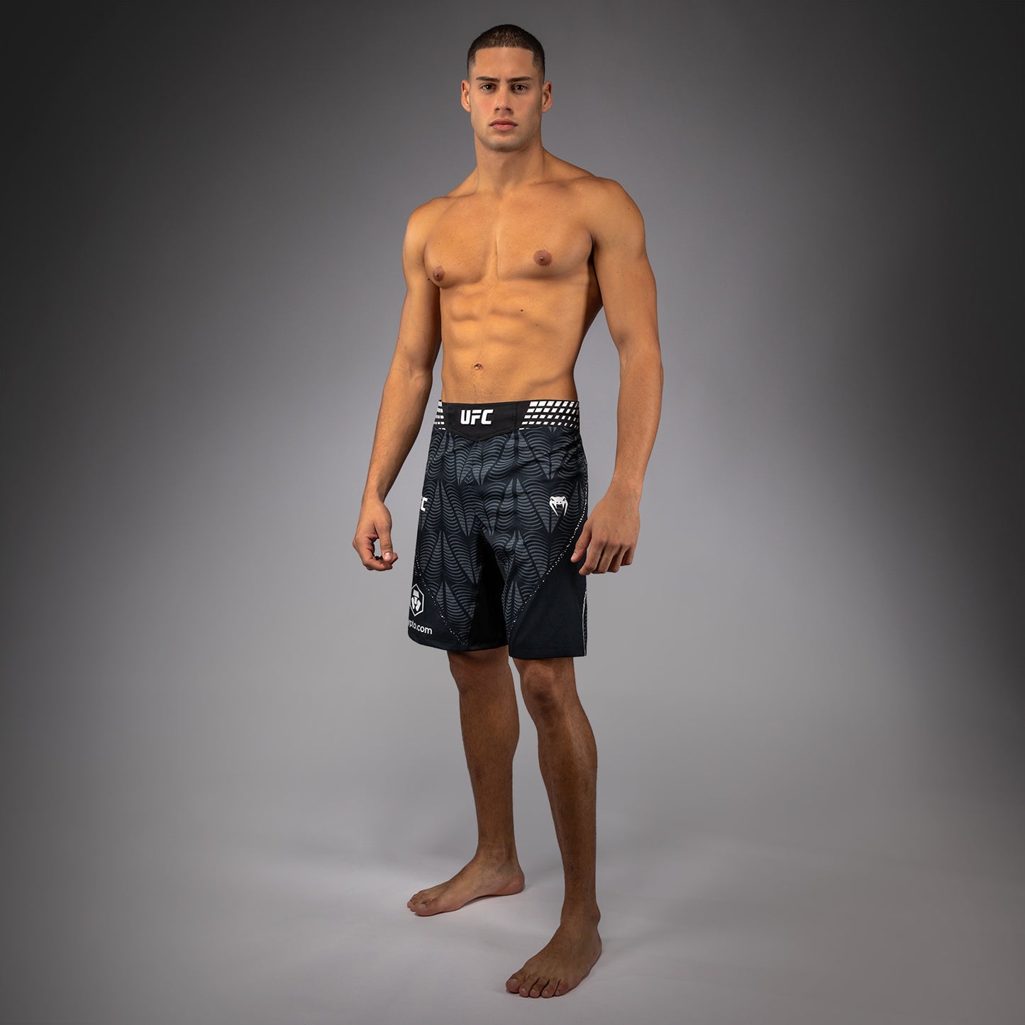 UFC Zenith by Venum Authentic Fight Night Short de pelea ajuste largo Hombre - Negro