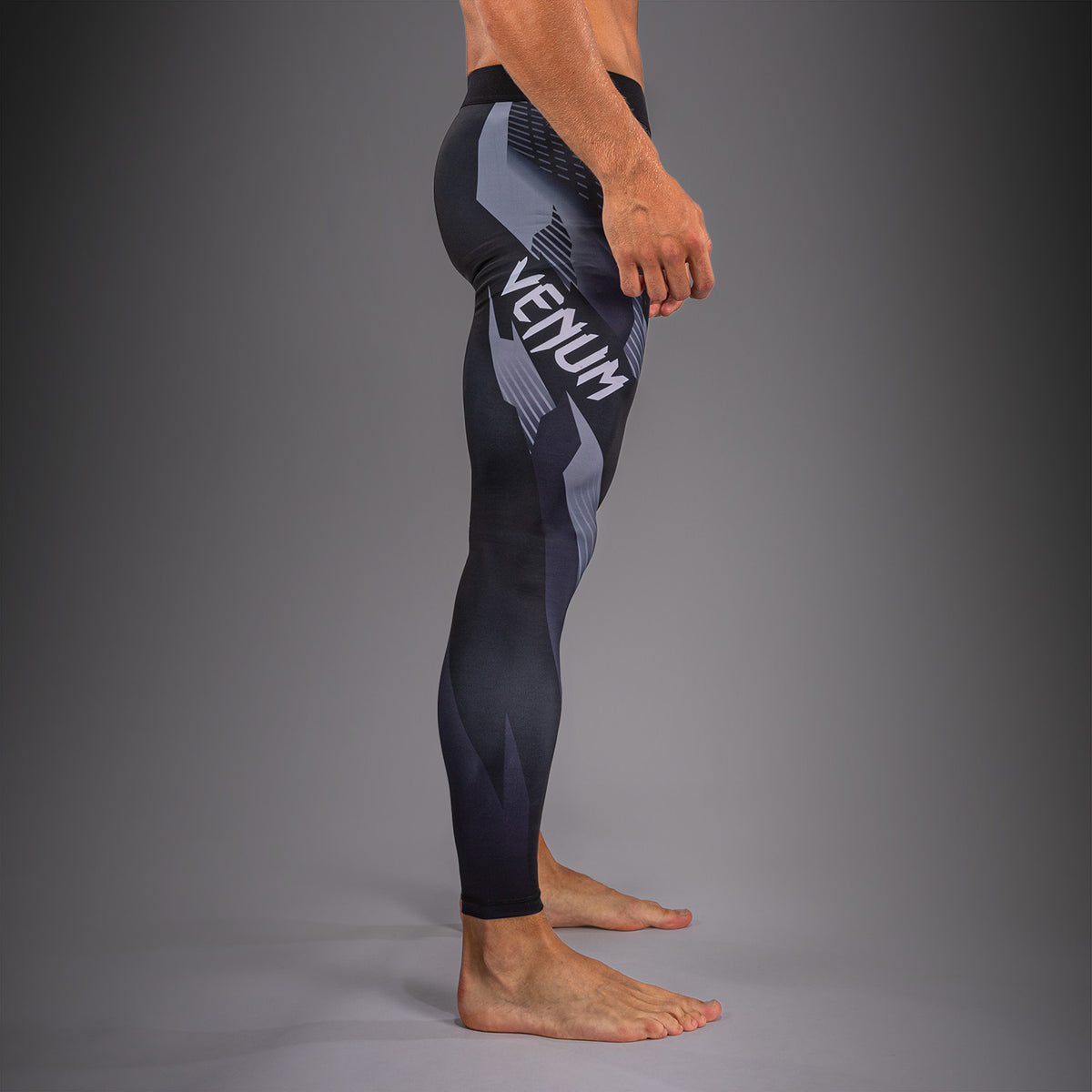 Venum No-Gi 6.0 Spats - Negro/Blanco
