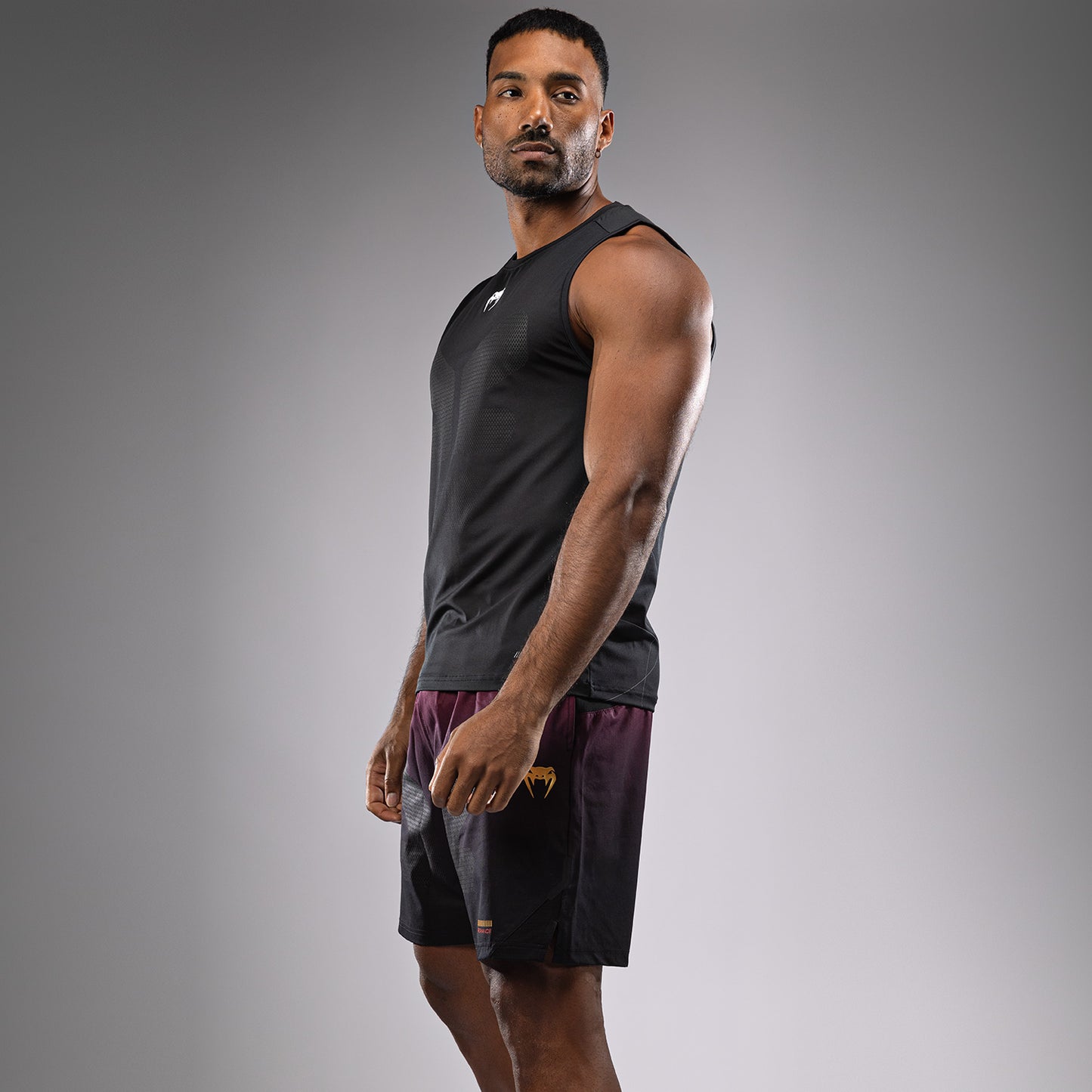 Venum Tactical XT  Camiseta de tirantes para hombre Dry Tech - Negro/Rojo fuego