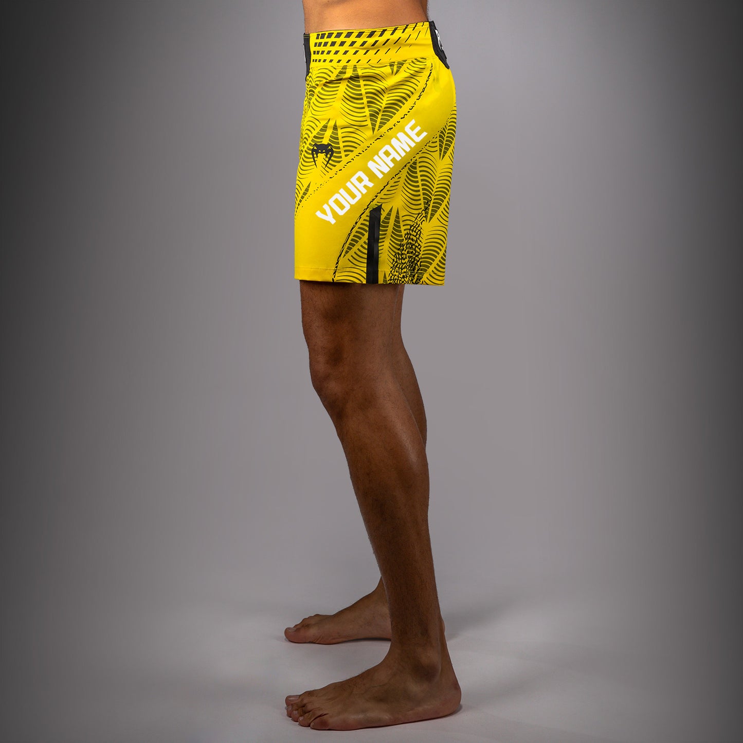 UFC Zenith by Venum Authentic Fight Night Short de pelea ajuste corto Hombre Personalizado - Amarillo