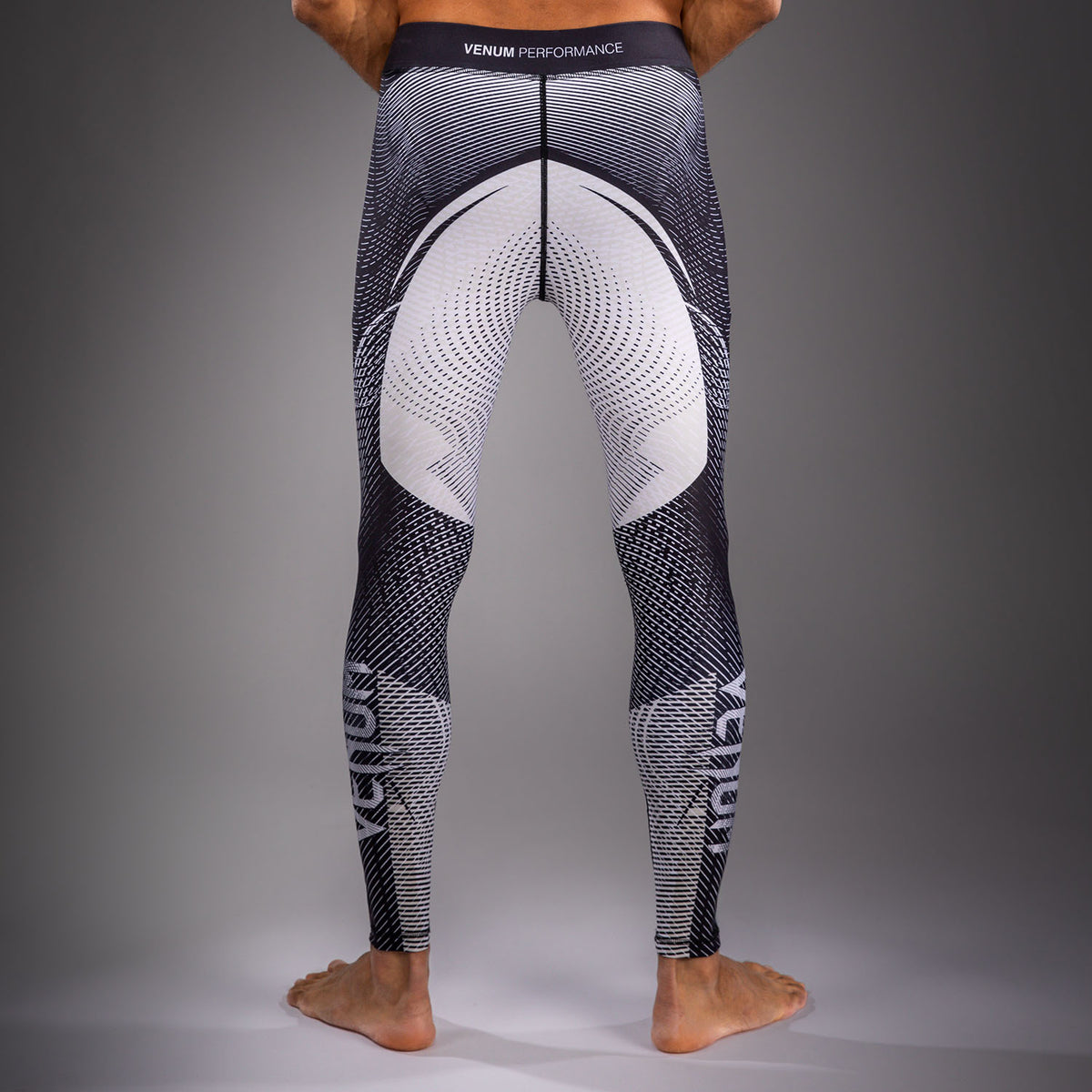 Venum Galactic 3.0 Pantalones de compresión - Blanco Hueso/Negro