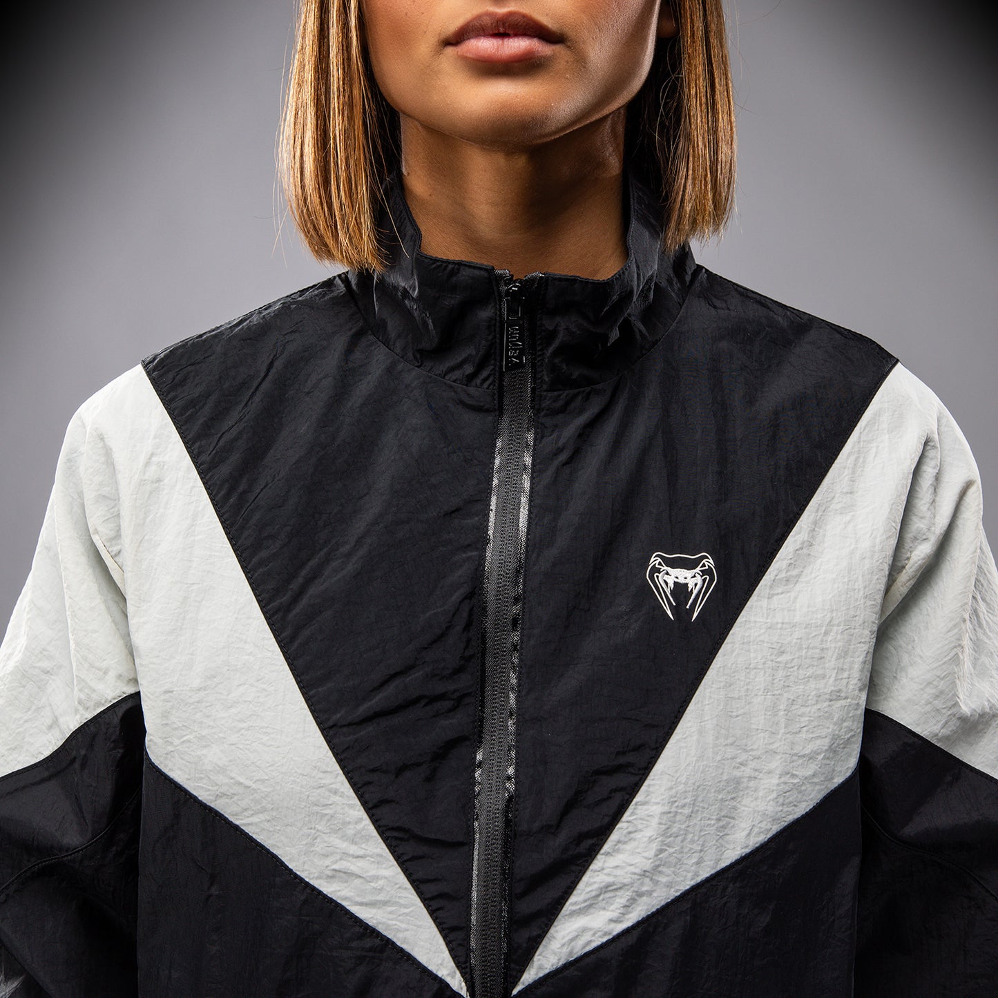 Venum Vectra Chaqueta de Chándal para Mujer - Negro/Blanco