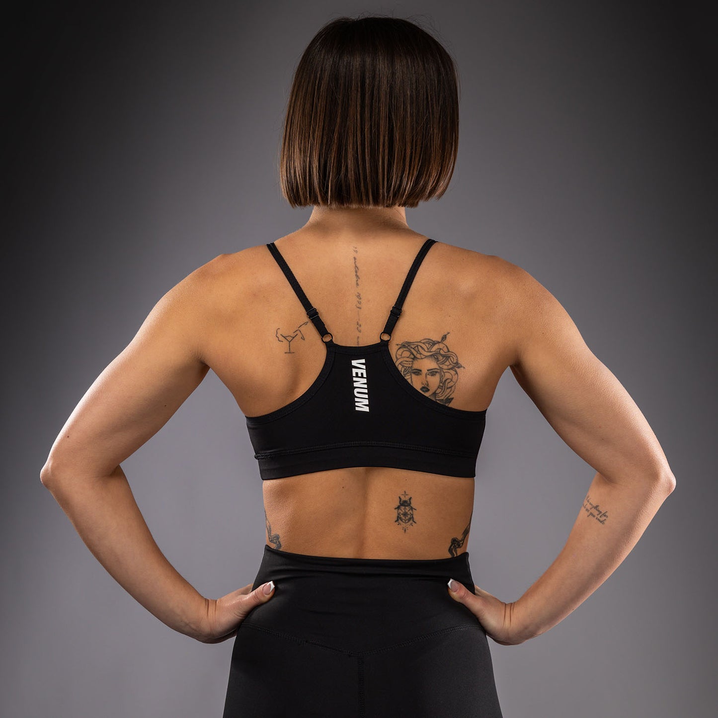 Sujetador Deportivo de Bajo Impacto Venum Essential - Negro