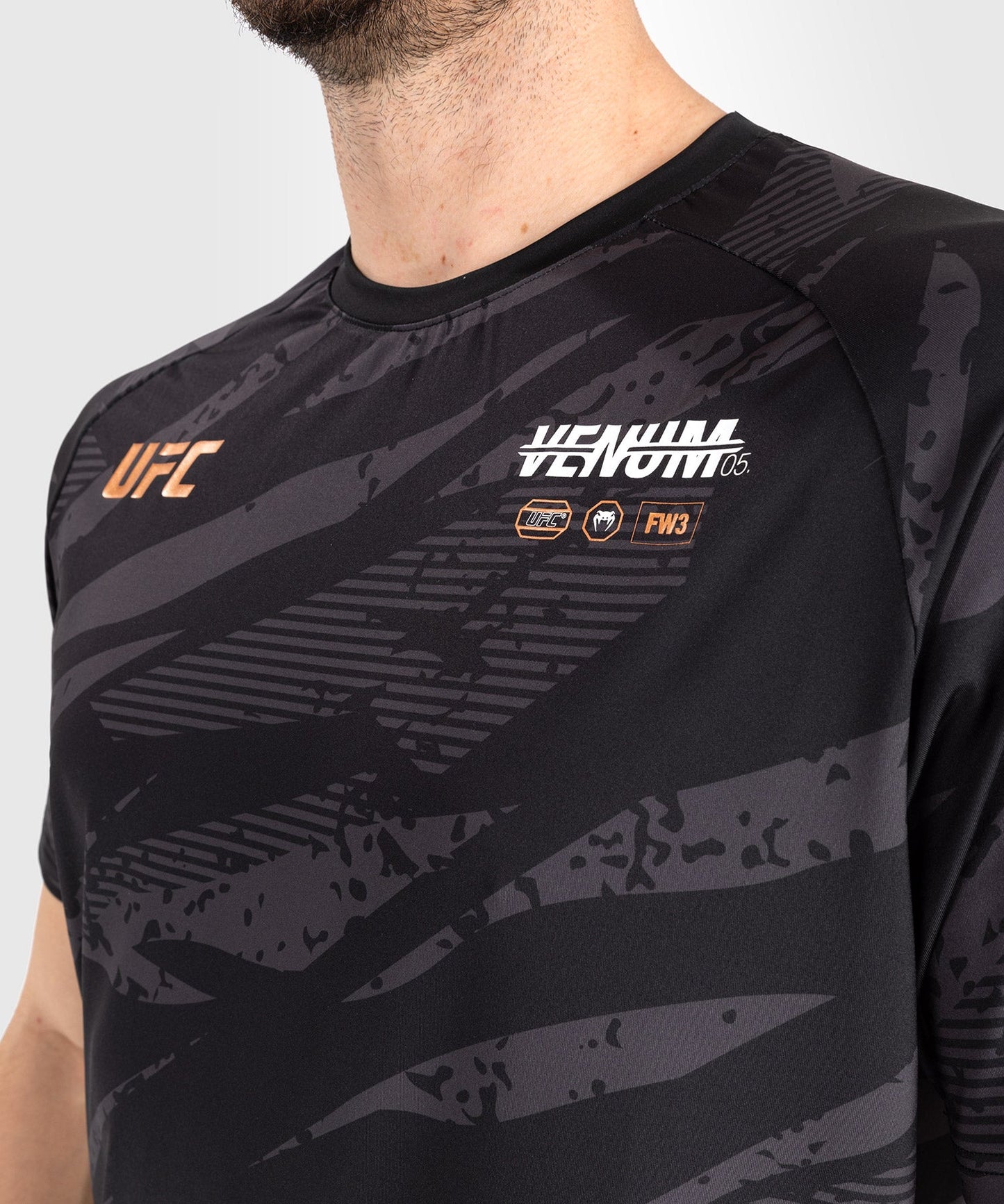 UFC Adrenaline By Venum Fight Week Camiseta Dry Tech para Hombre - Urban Camo