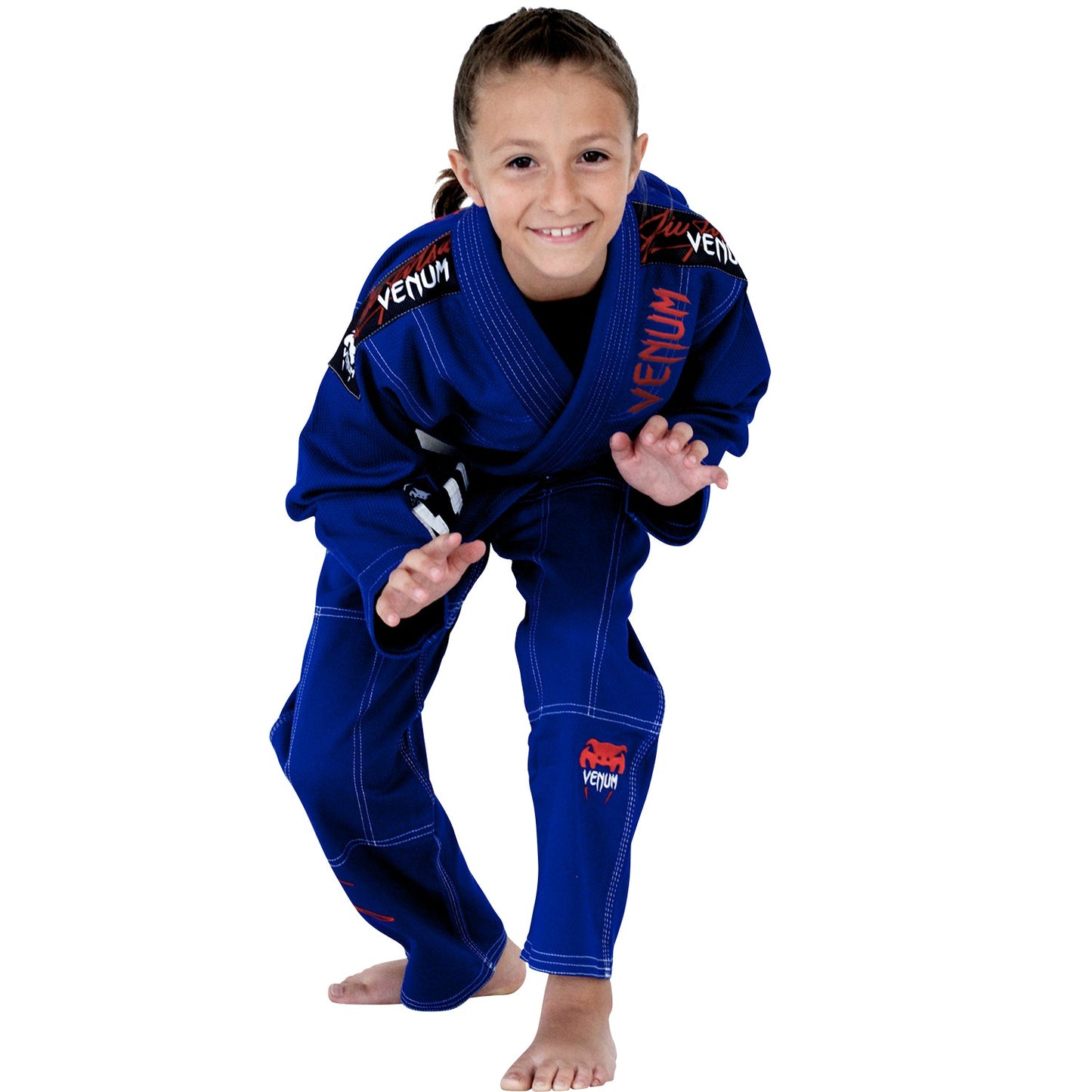 Kimono BJJ para Niños Venum Challenger 2.0 - Azul Real