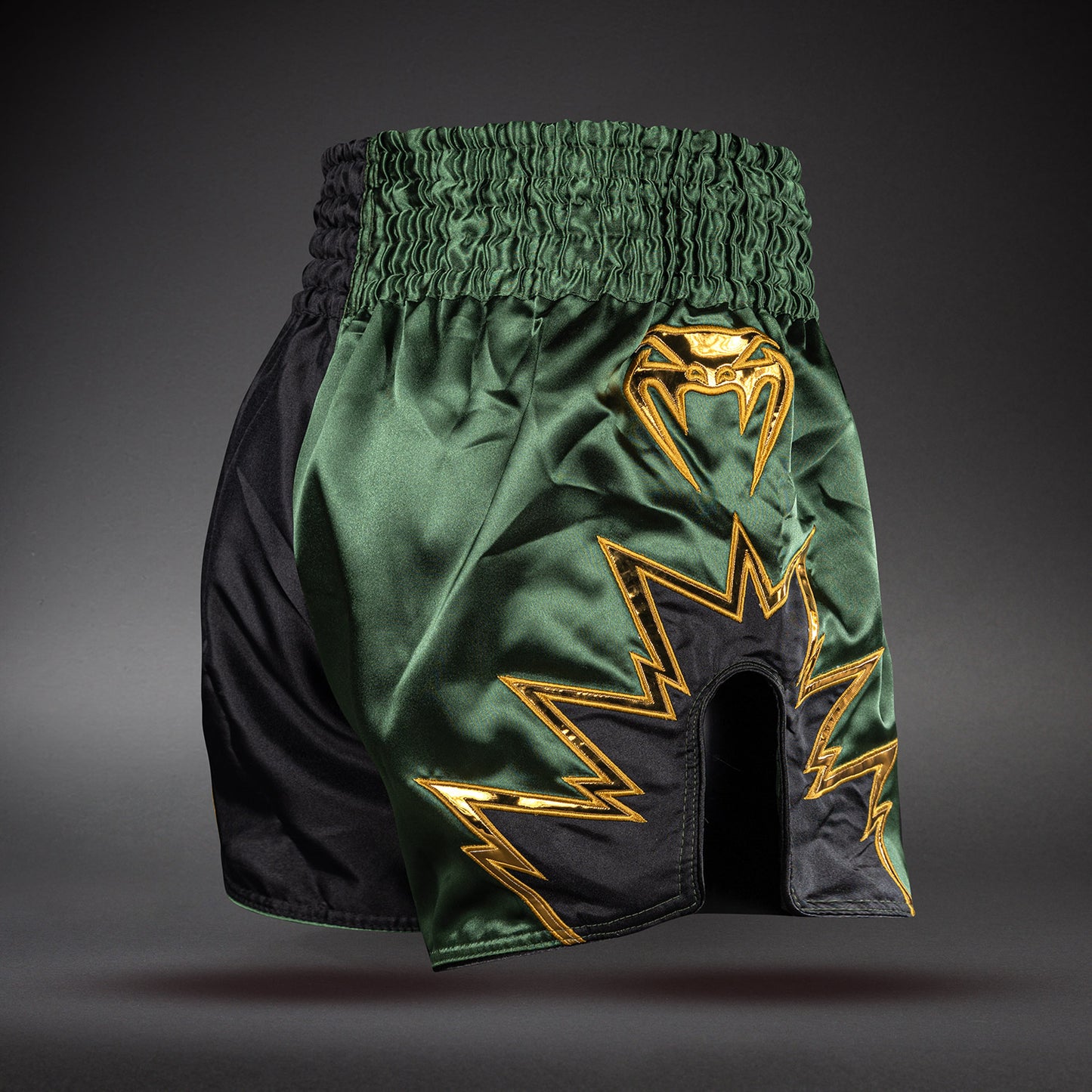 Venum Inferno 2.0 Pantalones Cortos de Muay Thai - Negro/Caqui