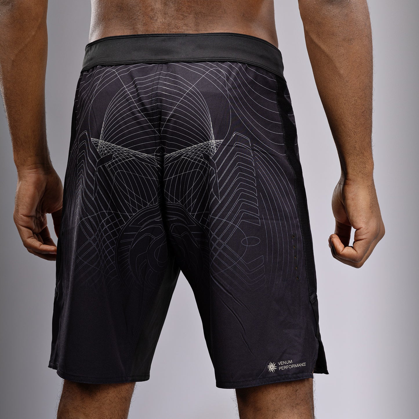 Venum G-Fit Air Pantalones de Lucha para Hombre - Negro Profundo/Arena del desierto