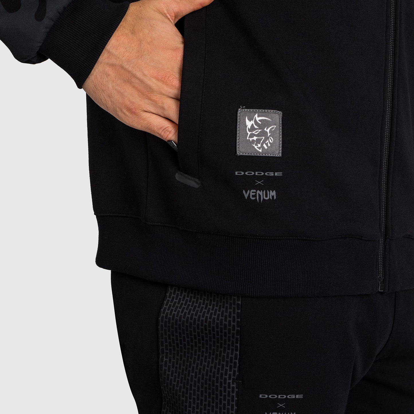 Venum x Dodge Demon 170  Chaqueta con cremallera completa para hombre - Negro