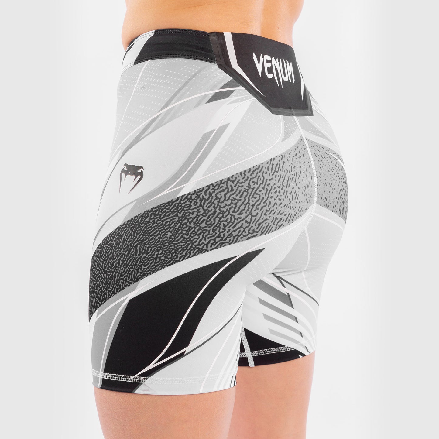 Pantalón De Vale Tudo Para Mujer UFC Venum Authentic Fight Night – Modelo Largo - Blanco
