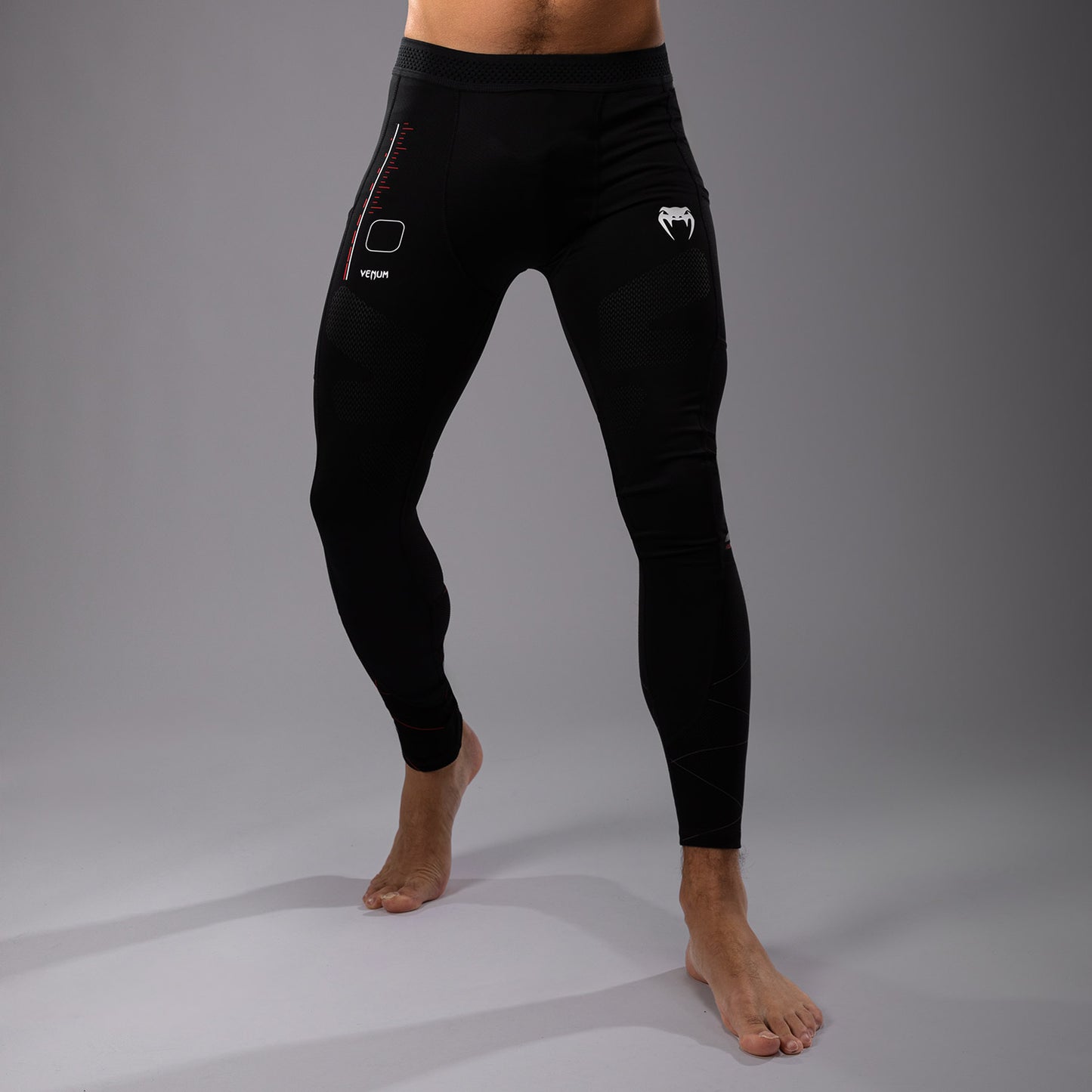 Venum Tactical XT Polainas - Negro/rojo de fuego