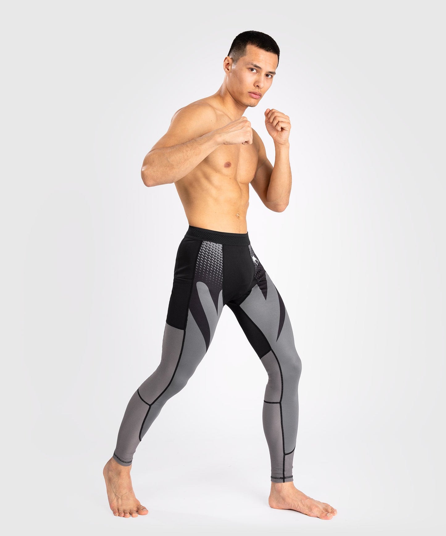 Venum Attack Pantalones de Compresión para Hombre - Negro