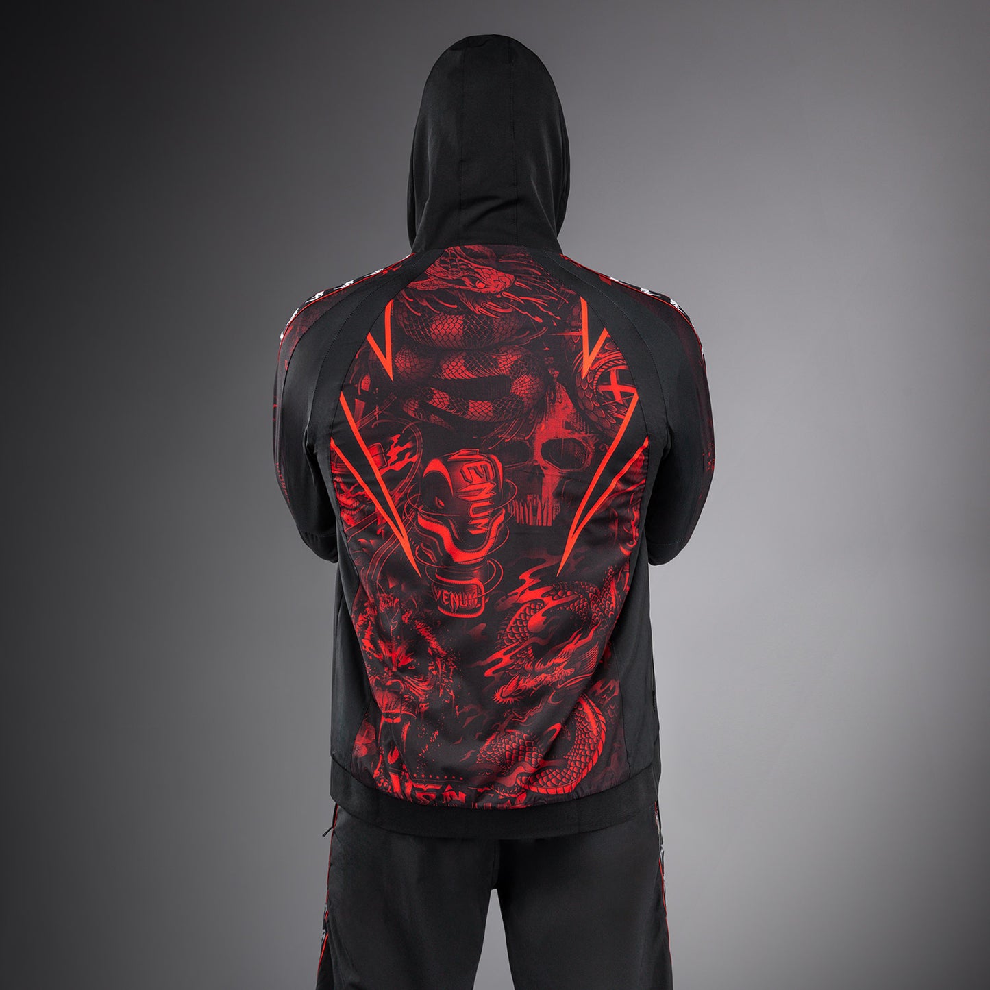 Venum 20th Anniversary Chaqueta de Chándal - Negro/Rojo