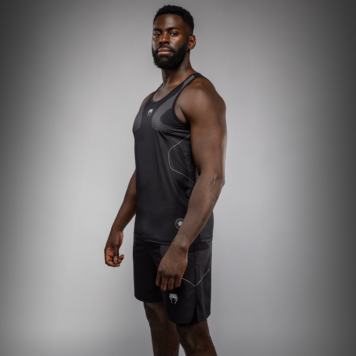 Venum Nexus Dry-Tech Camiseta Sin Mangas – Negro/Plata