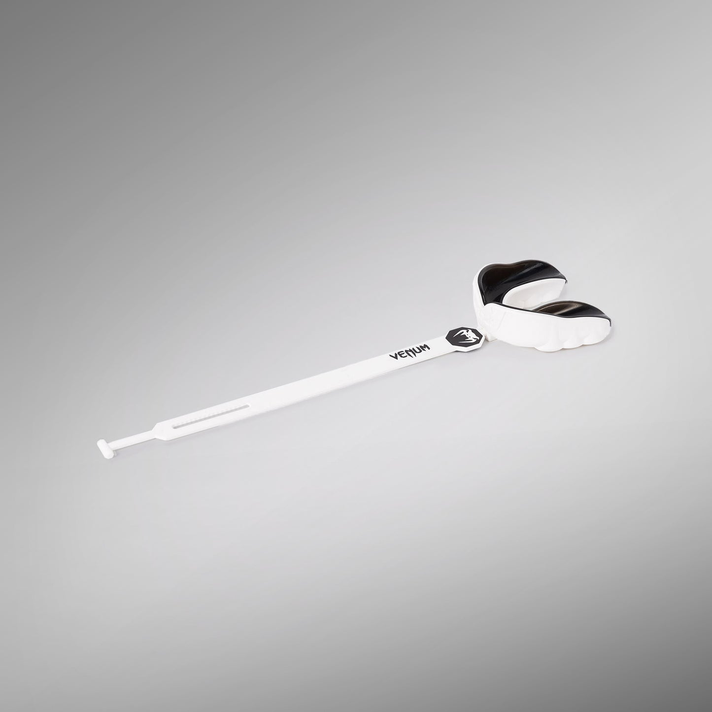 Venum Challenger Protector Bucal con Correa/sin Correa - Blanco/Negro