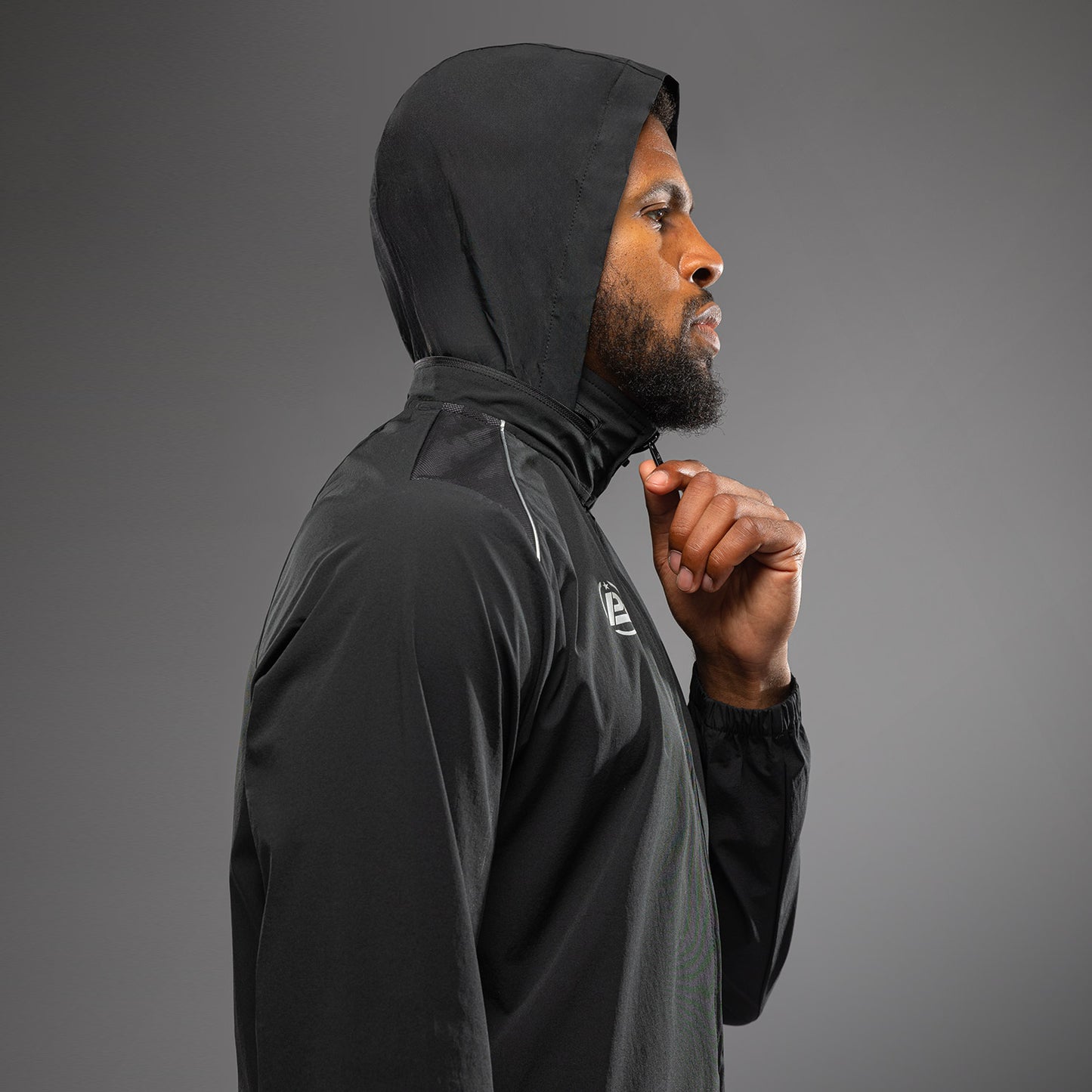 Venum x Polaris Chaqueta de Pista - Negro/Gris Tormenta