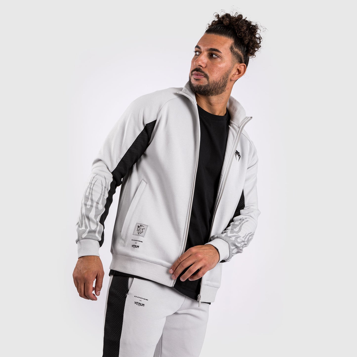 Venum x Dodge Demon 170 Chaqueta con cremallera completa para Hombre - Gris