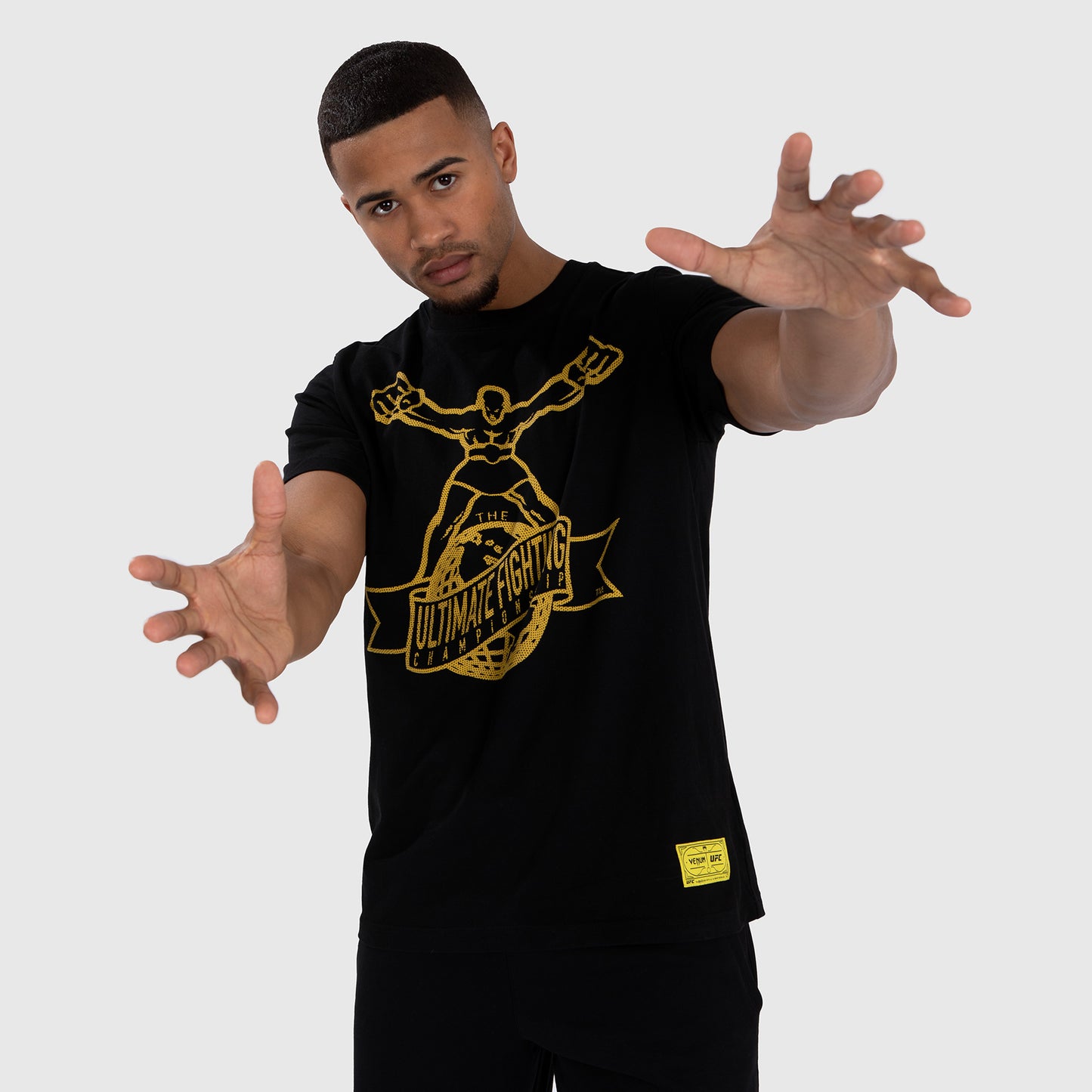 UFC by Venum Ulti-Man Camiseta - Negro/Amarillo