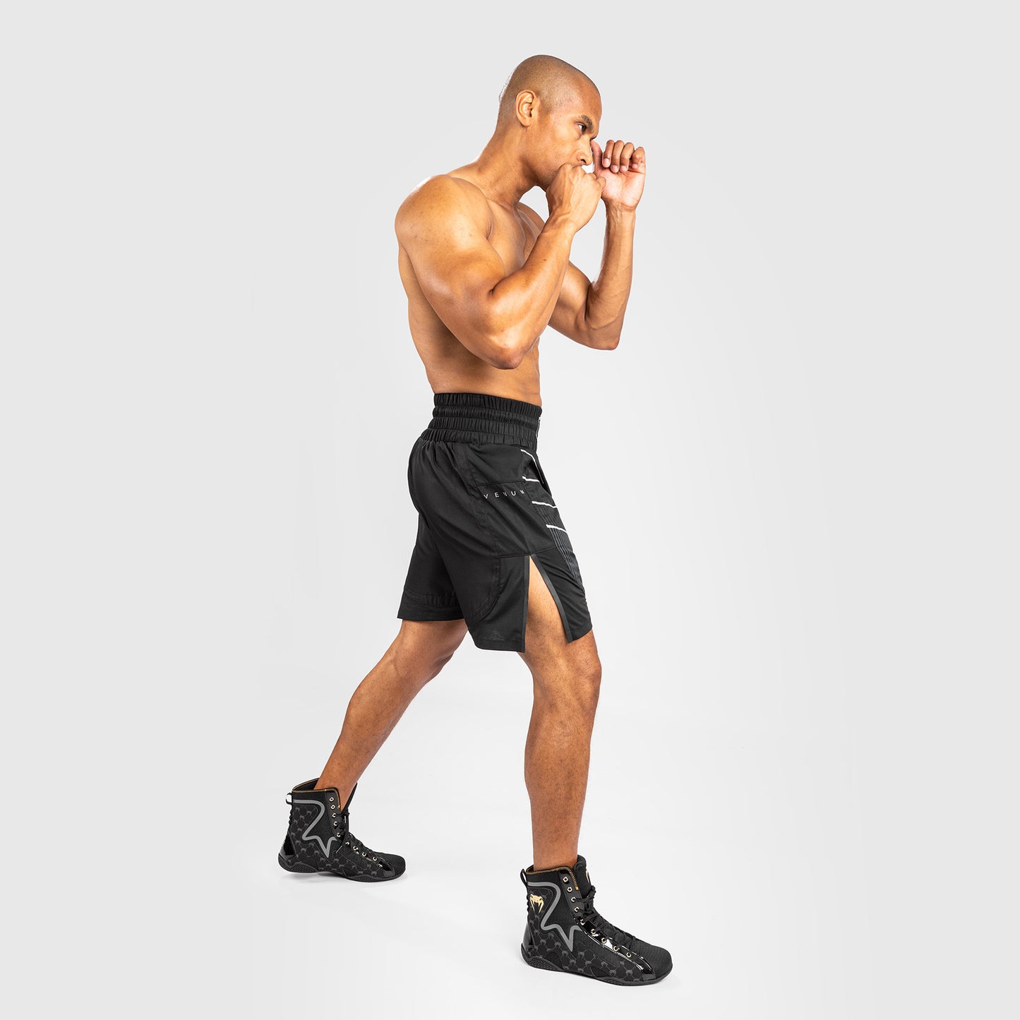 Venum Biomecha Pantalón Corto de Boxeo – Negro/Gris