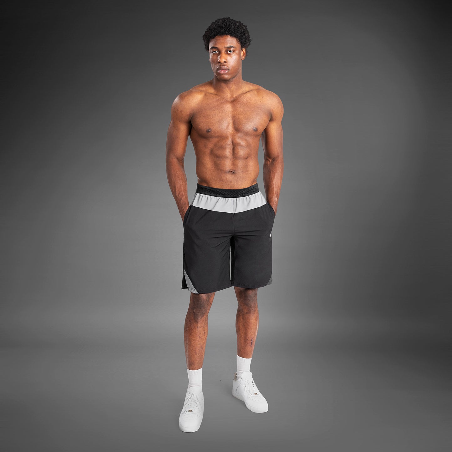 Venum Tempest Pantalones Cortos De Entrenamiento para Hombre - Negro/Gris
