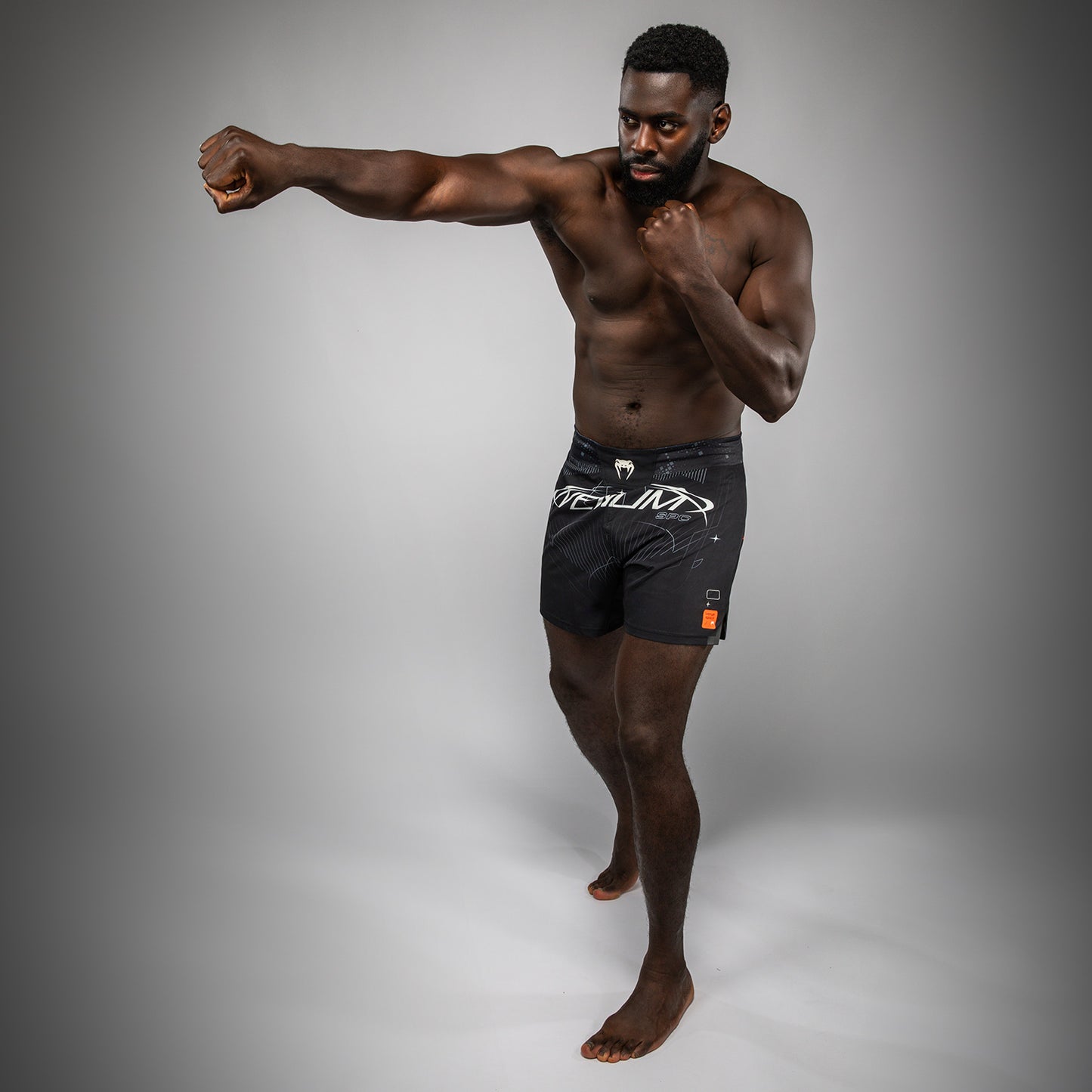 Venum Eclipse Pantalones Cortos de Lucha – Negro/Marfil