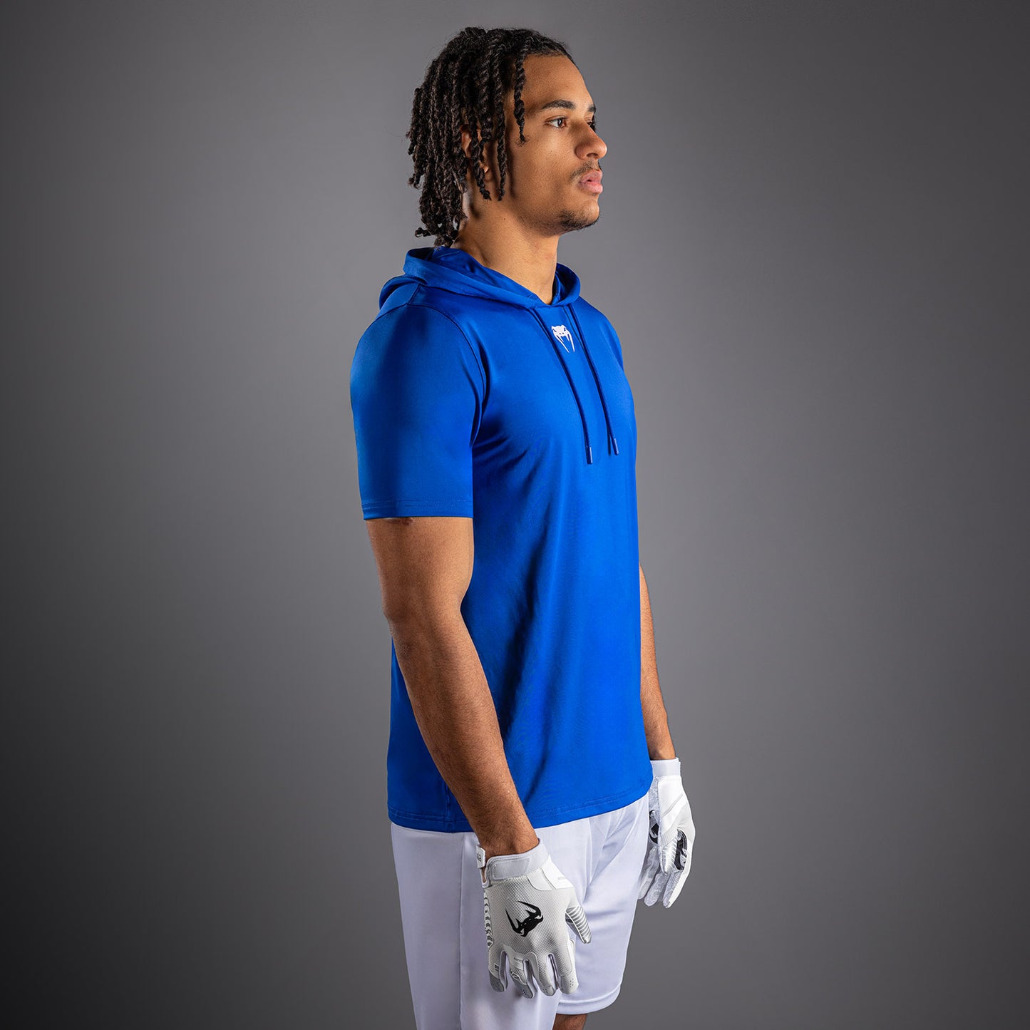 Venum Elite Sudadera Dry-Tech Manga Corta - Azul Real