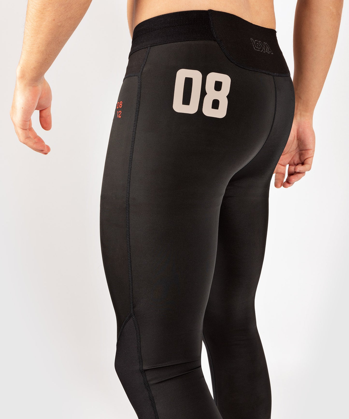 Pantalones de compresión Venum Loma 08-12 - Negro