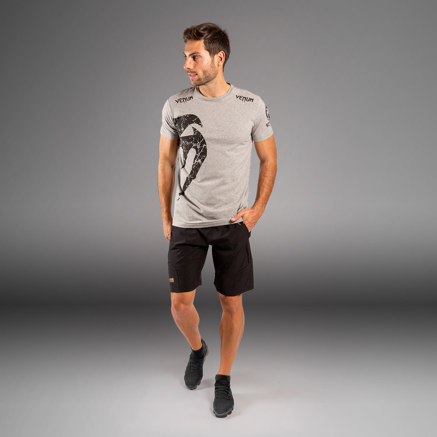 Venum Giant Camiseta - Gris/negro