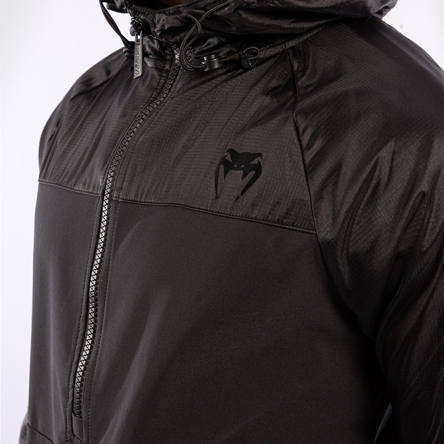 Sudadera con capucha Venum Laser XT - Negro/Negro