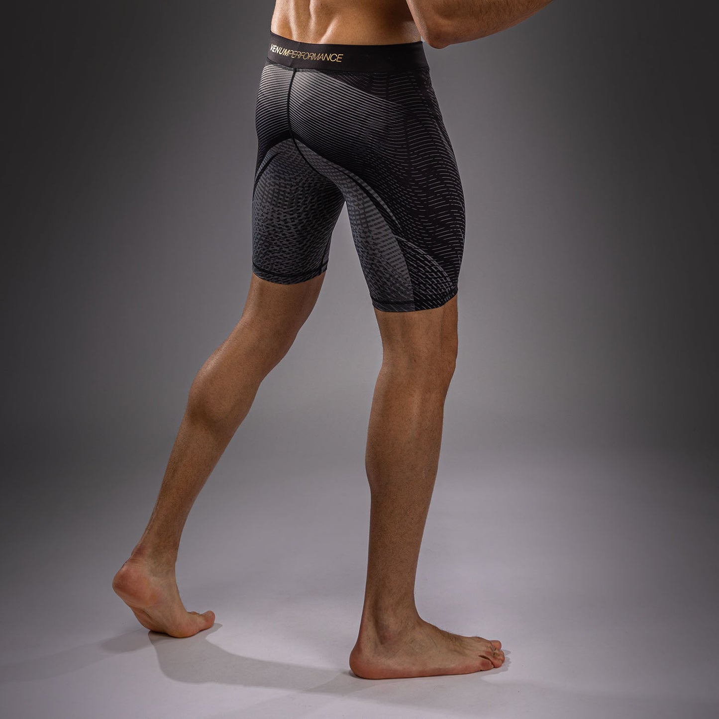 Venum Galactic 3.0 Pantalón Corto de Compresión - Negro/Oro