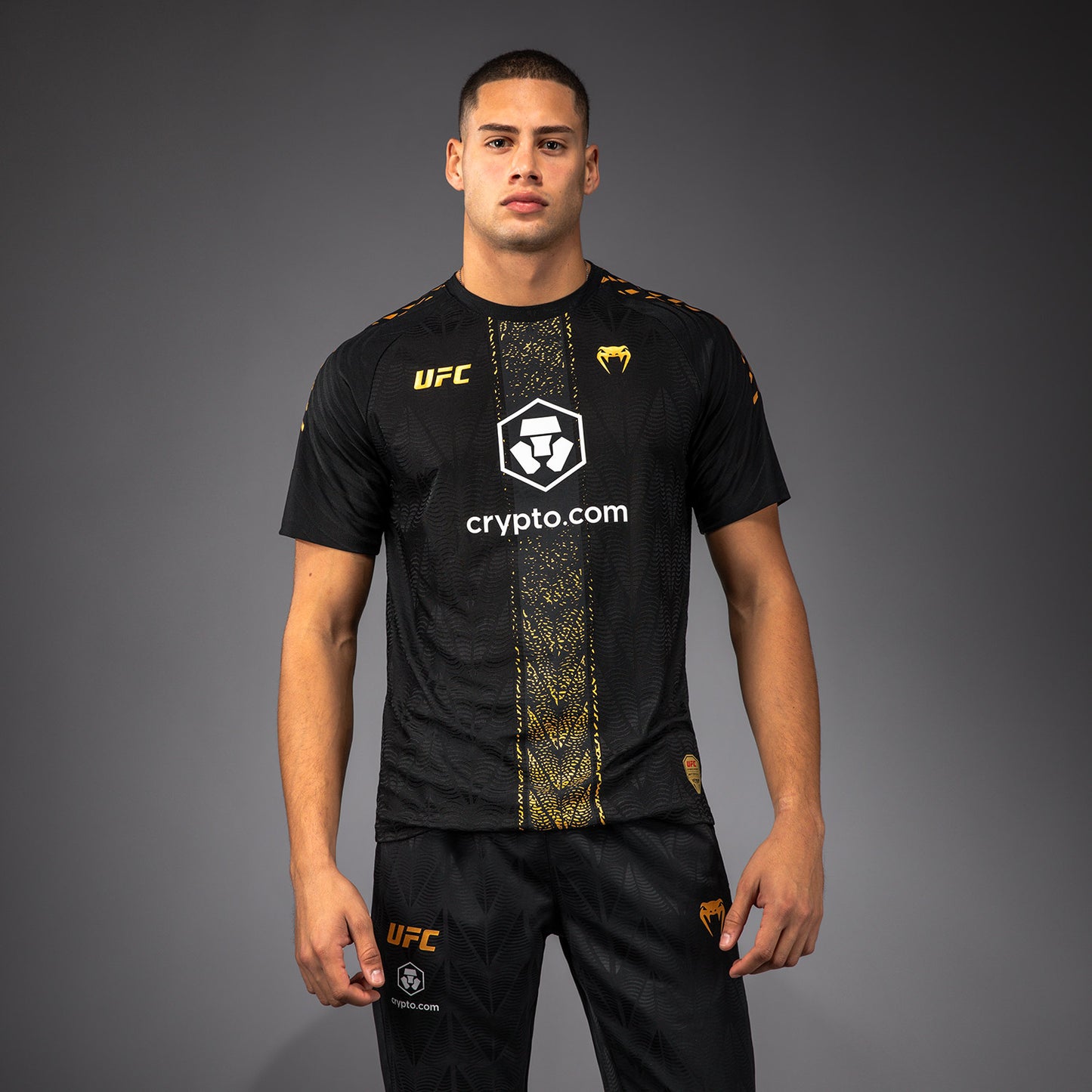 UFC Zenith by Venum Authentic Fight Night Camiseta oficial Walkout Hombre Personalizado - Champion