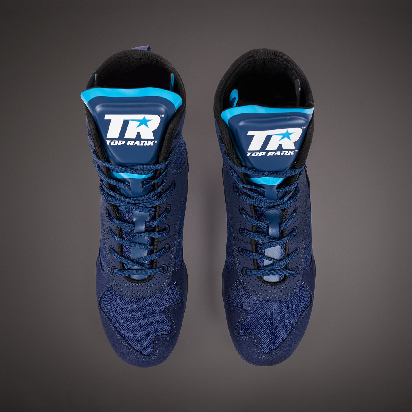 Venum x Top Rank Original Zapatillas de Boxeo - Azul Marino